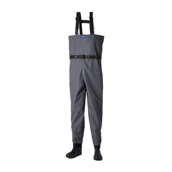 双進 ウェーダー 7748 RBB AQMサーフウェーダー グレー M