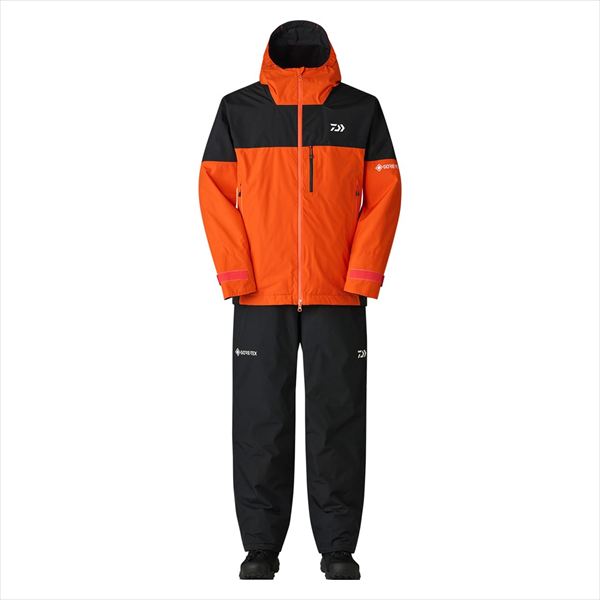 ダイワ 防寒服アウター DW-1925 GORE-TEX バーサタイルウィンタースーツ ホットオレンジ XL