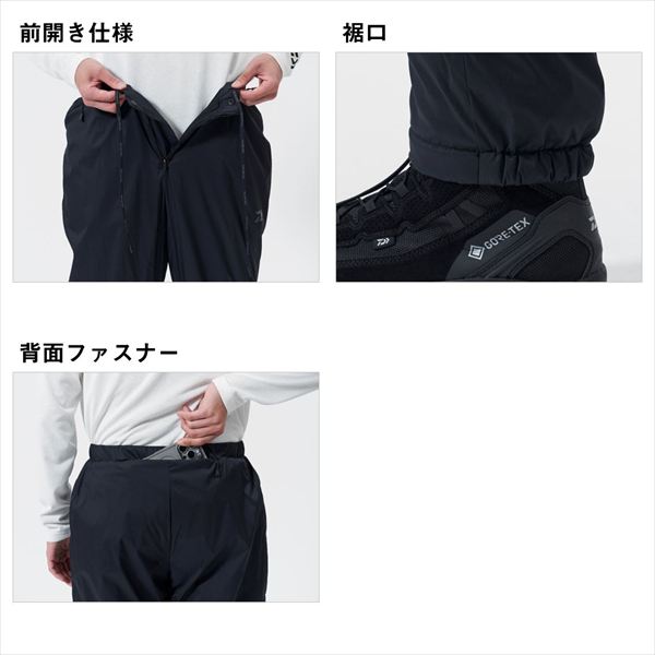 ダイワ 防寒服アウター DP-9025 PERTEX アクティブインサレーションパンツ オリーブ緑であること 2XL
