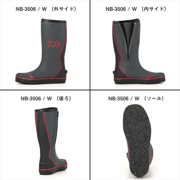 ダイワ NB-3506 ネオブーツ フェルトスパイク グレー L(26.5) の通販は