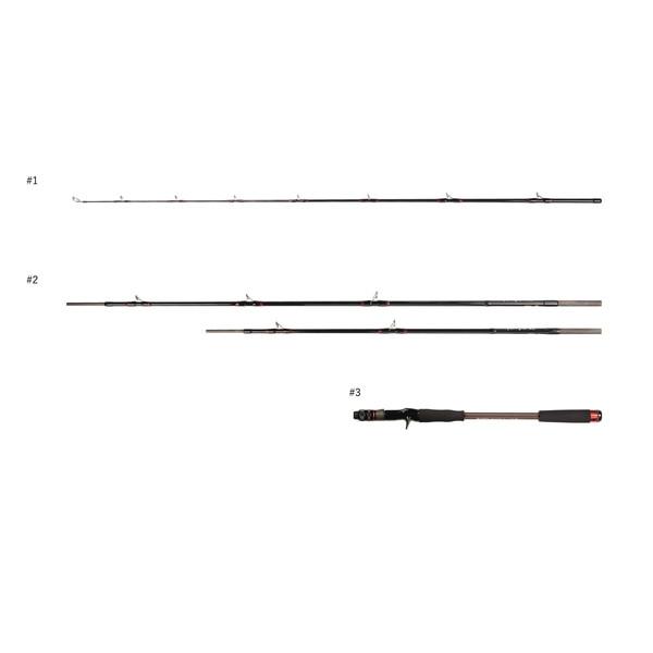 ゼニス シーバスロッド ルビナベスティア LB-B85/763H (ベイト/変則3ピース)