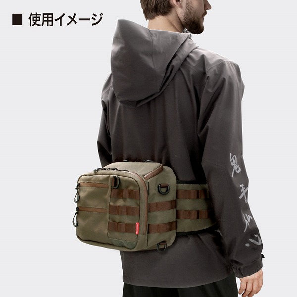 メガバス タックルバッグ CUSTOM BAG?U ブラック_7