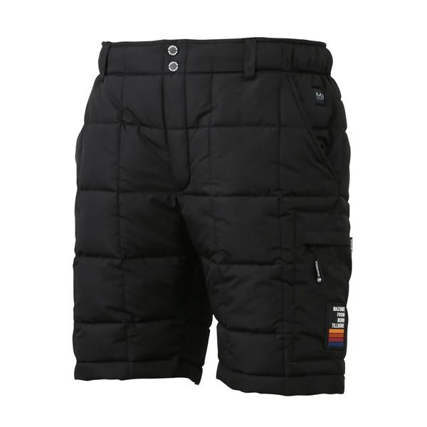 オレンジブルー 防寒服インナー MZFW-882 mazume ヒーターショートパンツ ブラック M