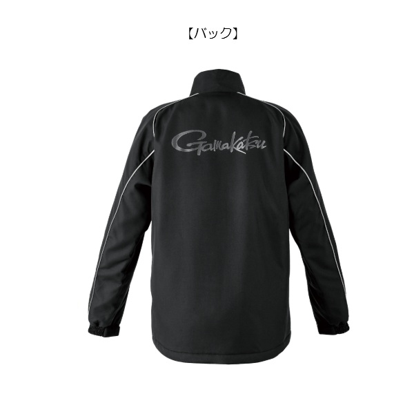がまかつ 防寒服アウター GM3795 コアサーモジャケット ブラック×ブラック L_1