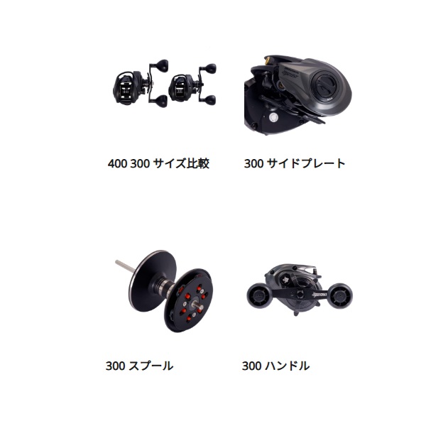 アブガルシア ベイトリール ビースト LP ビースト 300 ハイギア_3