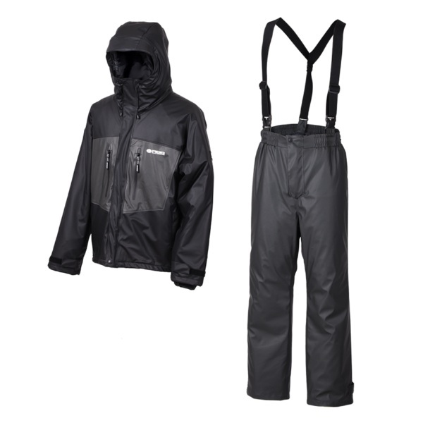 双進 防寒服アウター 7782 RBB フィッシャーマンウィンタースーツ 2 ブラック L