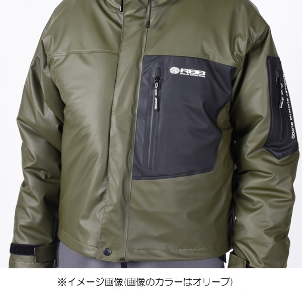 双進 防寒服アウター 7783 RBB フィッシャーマンWDジャケットII チャコール XL_3
