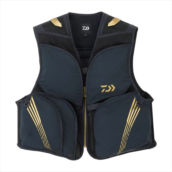 ダイワ フィッシングベスト DV-2126 クールショートベスト ブラック 2XL