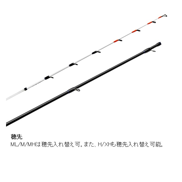 がまかつ 船竿 TT フリーク ML 179 1.79m (ベイト/2ピース)_3