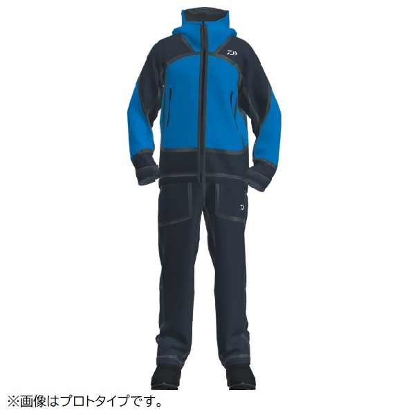ダイワ レインウェア DR-2326 スプレーガードレインスーツ マリン