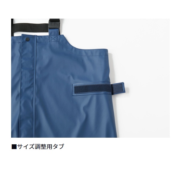 ダイワ レインウェア DR-6226P PUオーシャンレインサロペット ブラック