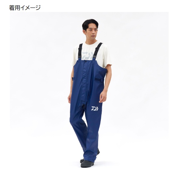 ダイワ レインウェア DR-6226P PUオーシャンレインサロペット ブラック