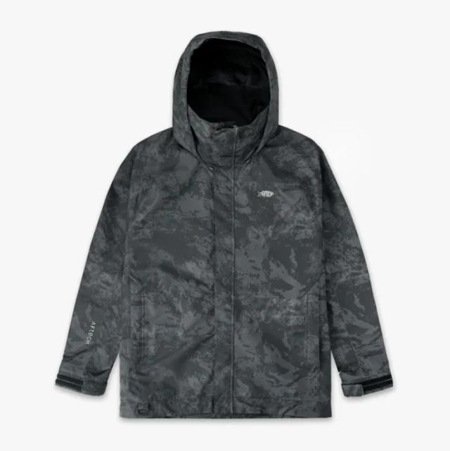AFTCO(アフコ) レインウェア ジャケット MJ61 Black Storm Camo S