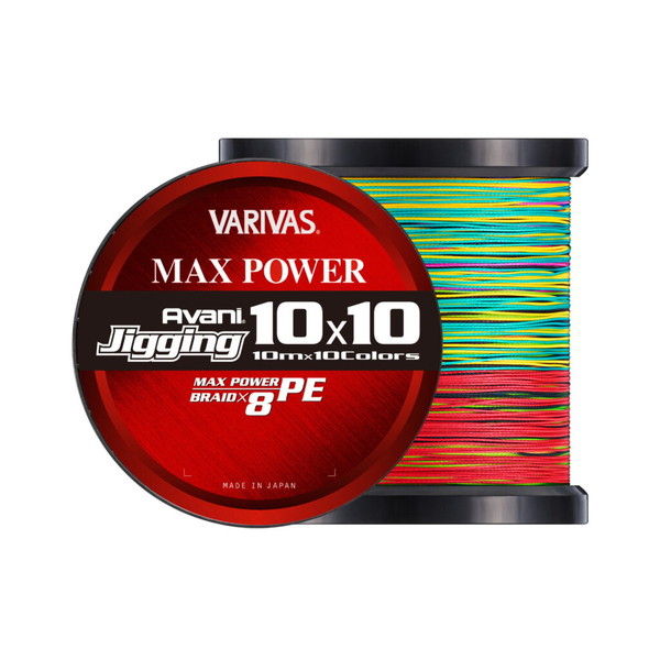 バリバス PEライン アバニ ジギング10X10マックスパワーPE X8 600m 3号(MAX 48LB)
