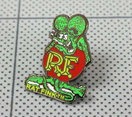 ラットフィンク ピンバッチ キャラクター アメリカ おしゃれ かわいい 面白い ホットロッド Rat Fink グリーン メール便の通販はau Pay マーケット アメリカン雑貨ジャンクヤード