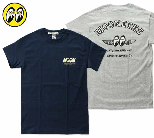 ムーンアイズ Tシャツ メンズ 半袖 アメカジ おしゃれ かっこいい かわいい ホットロッド レーシング モーター Mooneyes Fly With Moon の通販はau Pay マーケット アメリカン雑貨ジャンクヤード