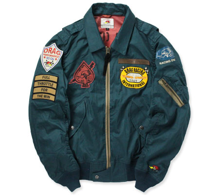 【CLAY SMITH】クレイスミス ma-1 フライトジャケット ホットロッド クレイスミス MA-1デザイン春夏ジャケット」入荷！！ [最新