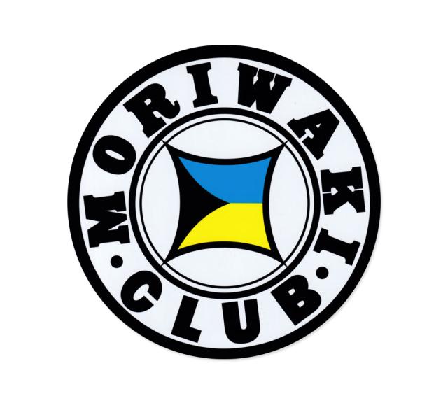 モリワキ ステッカー バイク 車 おしゃれ かっこいい カーステッカー レーシング モータースポーツ MORIWAKI CLUB ラウンド
