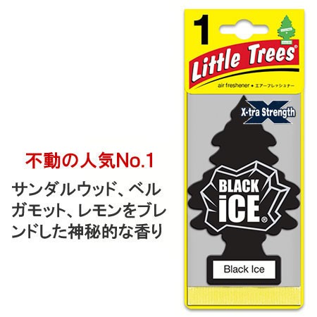 リトルツリー 芳香剤 車 アメリカ エアーフレッシュナー Little Trees エクストラストレングス ブラックアイス Af Af Monの通販はau Pay マーケット アメリカン雑貨ジャンクヤード