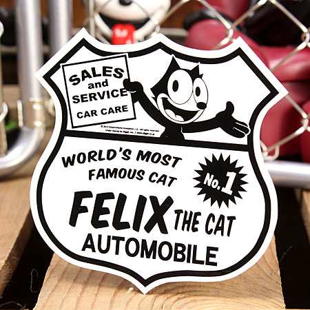 フィリックス ザ キャット ステッカー 車 アメリカン キャラクター バイク ヘルメット Felix The Cat Auto Sc Kgazf422c Monの通販はau Pay マーケット アメリカン雑貨ジャンクヤード