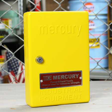マーキュリー キーボックス 壁掛け インテリア おしゃれ Mercury 鍵 収納 アメリカ アメリカン雑貨 マスタード Mc C110mu Mcrの通販はau Pay マーケット アメリカン雑貨ジャンクヤード