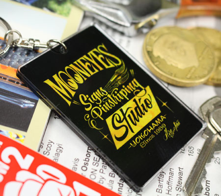 ムーンアイズ キーホルダー キーリング おしゃれ 鍵 車 バイク アメリカ アメリカン雑貨 Mooneyes ワイルドマン石井 30周年記念 Hiro Wilの通販はau Pay マーケット アメリカン雑貨ジャンクヤード