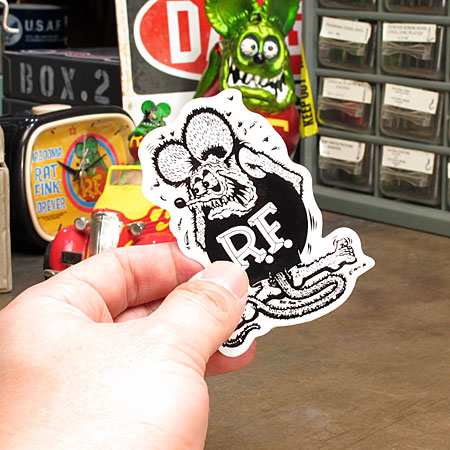 セキュリティ・セーフティRat fink ヘルメットRF バイク