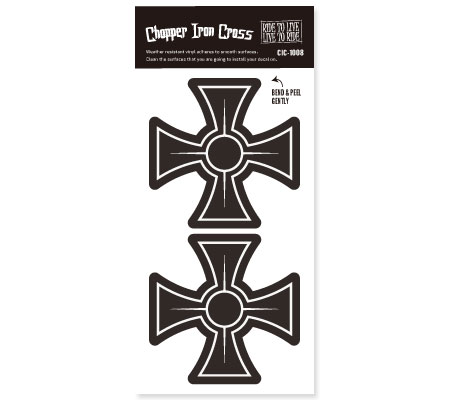 ステッカー アメリカン 車 バイク ヘルメット かっこいい おしゃれ カーステッカー ホットロッド アイアンクロス アメリカン雑貨 Chopperの通販はau Pay マーケット アメリカン雑貨ジャンクヤード