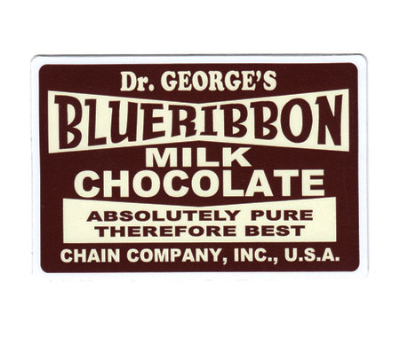 ステッカー アメリカン おしゃれ かっこいい 車 アウトドア スーツケース バイク ビンテージ チョコレート Blueribbonの通販はau Pay マーケット アメリカン雑貨ジャンクヤード