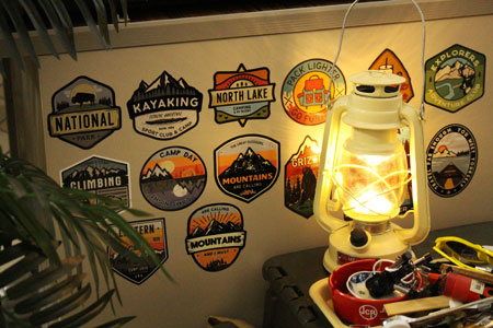 ステッカー アウトドア アメリカン おしゃれ スーツケース 車 バイク かっこいい キャンプ Vintage Outdoor Budges カヤック Kayakingの通販はau Pay マーケット アメリカン雑貨ジャンクヤード