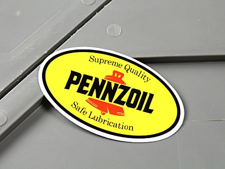 ステッカー ペンズオイル ペンゾイル バイク 車 アメリカン オイル NASCAR PENNZOIL＿SC-MS004-FEE｜au PAY マーケット