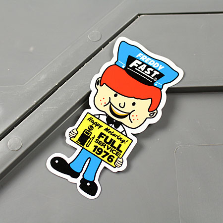 ステッカー フレディ ファスト 車 バイク アメリカン キャラクター ガソリン Sc Ms096 Feeの通販はau Pay マーケット アメリカン 雑貨ジャンクヤード