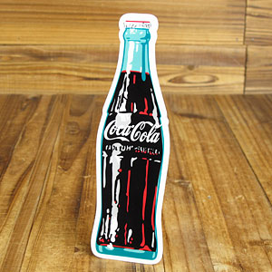 コカコーラ ステッカー グッズ 車 アメリカン バイク ヘルメット Bottle Sc Ccbs7 Lfsの通販はau Pay マーケット アメリカン雑貨ジャンクヤード