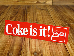 コカコーラ ステッカー グッズ 車 アメリカン バイク ヘルメット Coke Is It Sc Ccbs12 Lfsの通販はau Pay マーケット アメリカン雑貨ジャンクヤード