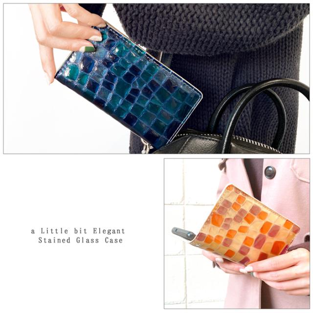 AQUOS sense3 lite Android one SHV45 SH-02M SH-RM12 s7 ケース カバー スマホケース 手帳型 ちょっと上品なステンドグラス sh02m shrm12 手帳の通販は