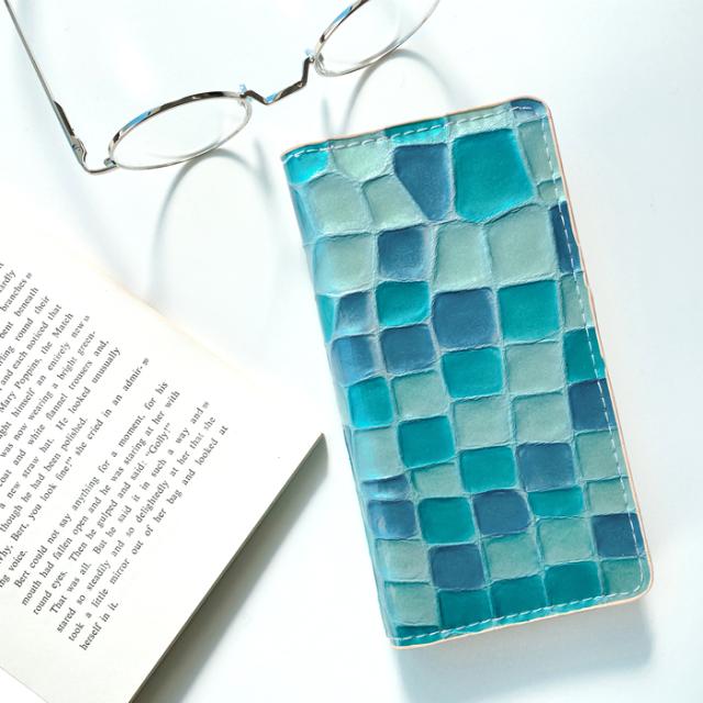 AQUOS sense3 lite Android one SHV45 SH-02M SH-RM12 s7 ケース カバー スマホケース 手帳型 ちょっと上品なステンドグラス sh02m shrm12 手帳の通販は