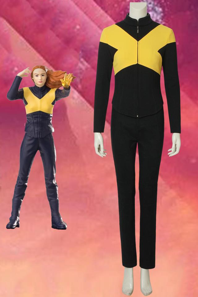 X-MEN: ダーク・フェニックス ミスティーク Mystique Raven Darkholme コスプレ衣装[4278]