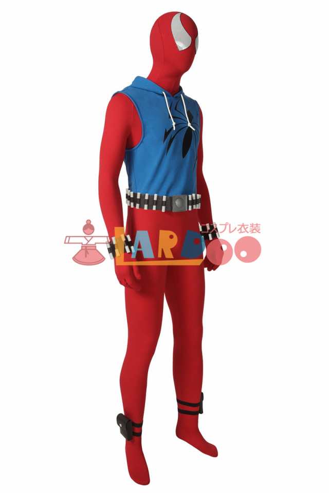 スカーレット スパイダー ベン ライリー Scarlet Spider Ben Reilly コスプレ衣装 4263 の通販はau Pay マーケット Lardoo