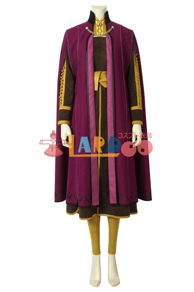 アナと雪の女王2』 アナ Frozen II Anna 映画 コスチューム[4388]