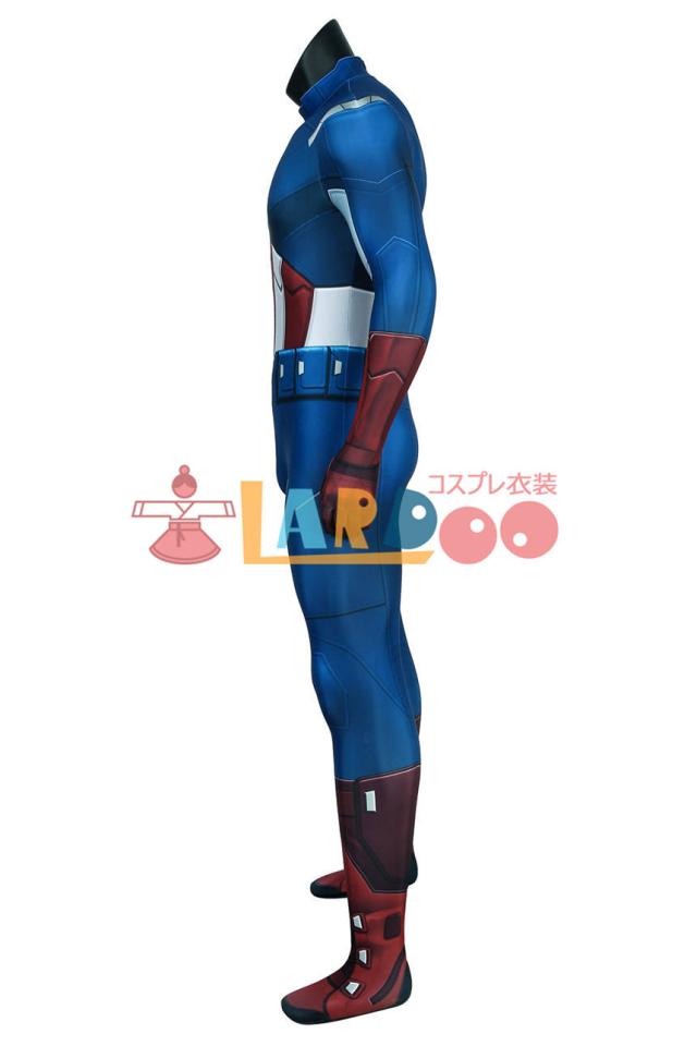 アベンジャーズ キャプテン アメリカ ジャンプスーツ The