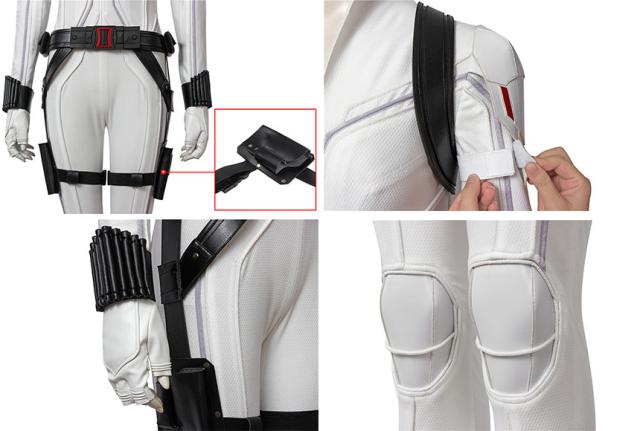 ブラック・ウィドウ ナターシャ・ロマノフ ホワイトスーツ Black Widow