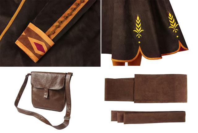 アナと雪の女王2』 アナ Frozen 2 Frozen II Anna キャラクター仮装 [4540]