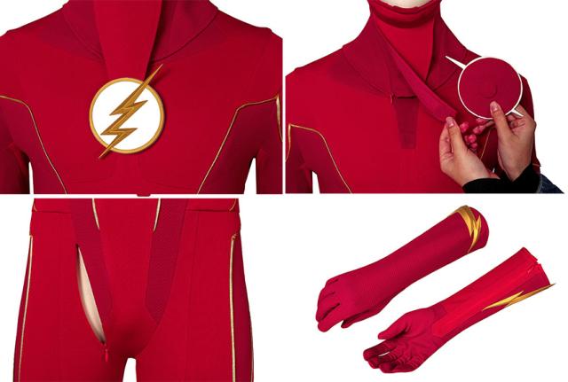 フラッシュ シーズン6 バリー・アレン The Flash Season 6 Barry Allen 改善版 キャラクター仮装 [4549] フラッシュ シーズン6 バリー・アレン The Flash Season 6 Barry Allen