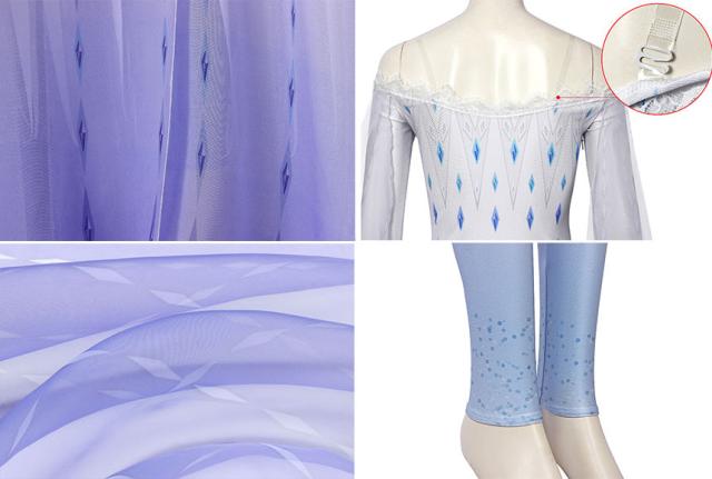 アナと雪の女王2 エルサ Queen Elsa of Arendelle Frozen 2 Elsa コスチューム[4559]_7