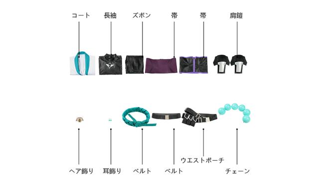 ヴァロラント VALORANT サガ saga コスプレ衣装 コスチューム cosplay [4594]_10