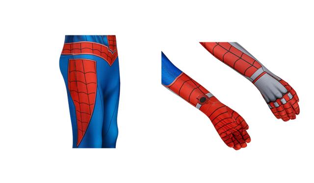 スパイダーマン SPIDER-MAN PS4 子供用 コスプレ衣装[J19006EB