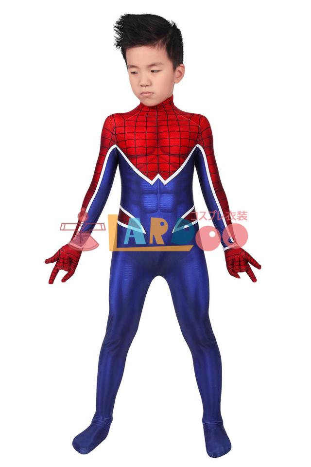 スパイダーマン コスプレ スパイダーマン スパイダー・パンク・スーツ spider man ps4 Spider