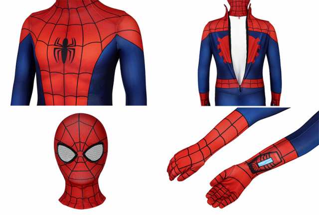 アルティメット スパイダーマン Ultimate Spider Man Season1 Peter Parker 子供用 コスプレ衣装 Jcb Kid の通販はau Pay マーケット Lardoo ラドー Au Pay マーケット店