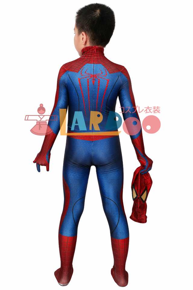 アメイジング スパイダーマン スパイダーマン ピーター パーカー The Amazing Spider-Man 子供用  コスプレ衣装[J19033AB-KID]