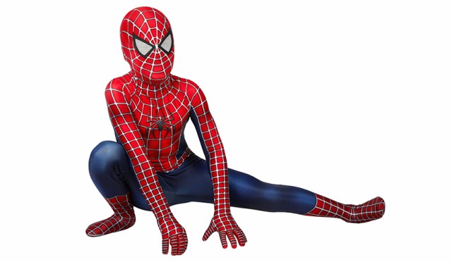 スパイダーマン トビー・マグワイア版 Tobey Maguire version コスプレ衣装[J19035AB-KID]